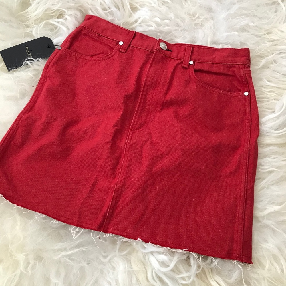 Rag & Bone/JEAN Moss Skirt - Picture 5 of 8